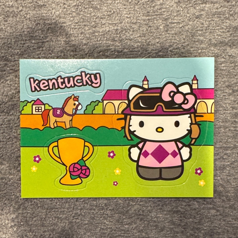 Hello Kitty Kentucky Collectable Card